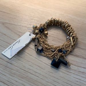 Kenneth Cole Gold and Stone Bracelet